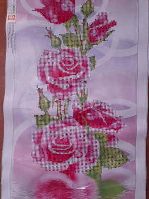Diamond painting Τριαντάφυλλα καινούργιο