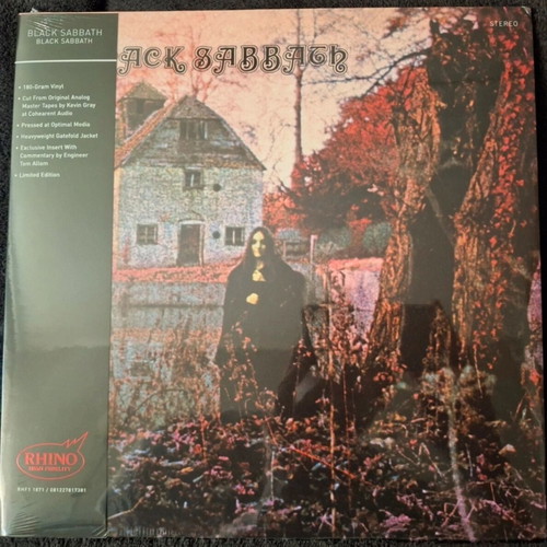 Black Sabbath Black Sabbath βινύλιο LP καινούργιο, Rhino High Fidelity