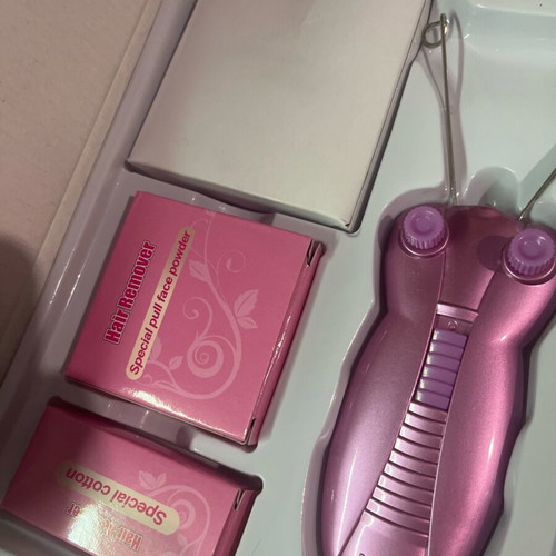 Hair removal device like new for eyebrows and face