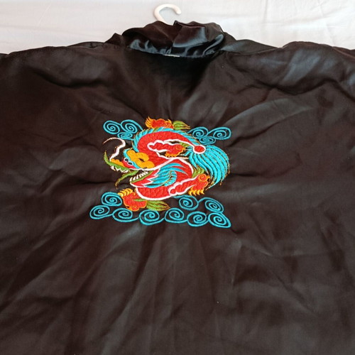 Collectible satin double-sided kimono like new