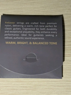 Classical guitar strings new