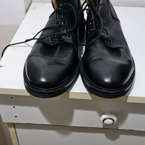 Damiani men's ankle boots like new, black, size 45