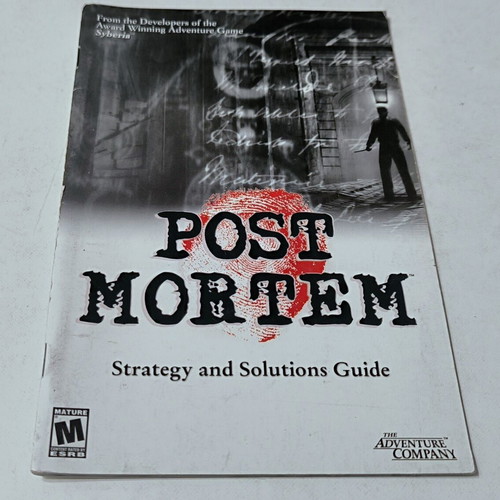 Post Mortem Strategy & Solution Guide like new