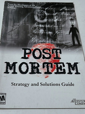 Post Mortem Strategy & Solution Guide like new