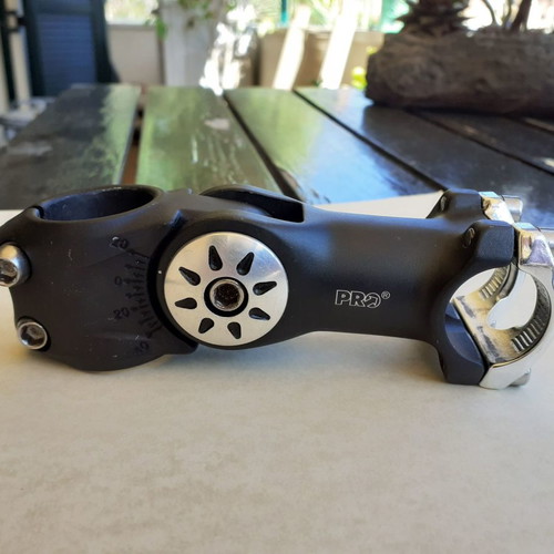 Adjustable PRO bicycle handlebar stem used 1-1/8 25.4mm 100mm