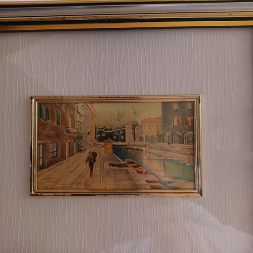 Vintage silver 9.25 frame used 24x20.5 cm