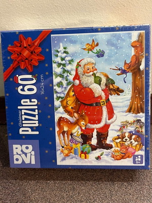Christmas puzzle 60 pieces 16x24cm new