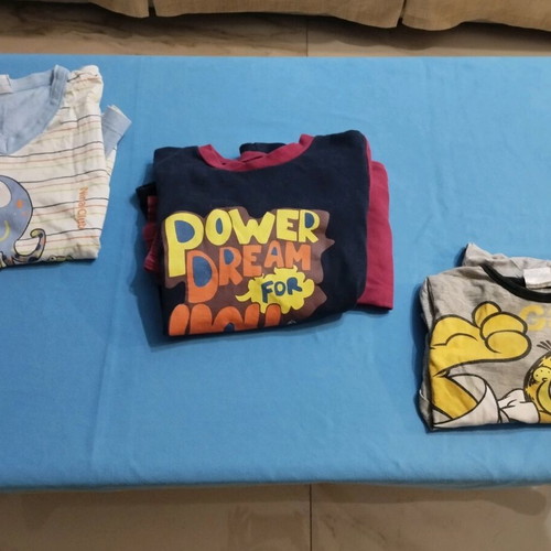 Nina Club kids clothing set like new, 100% cotton with Garfield gift