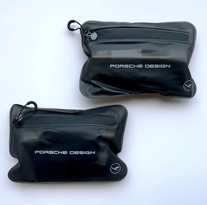 PORSCHE DESIGN / LUFTHANSA Σετ 2 Τσαντάκια Νεσεσέρ - Set of 2 Amenity Kits Sealed New - Σφραγισμένα