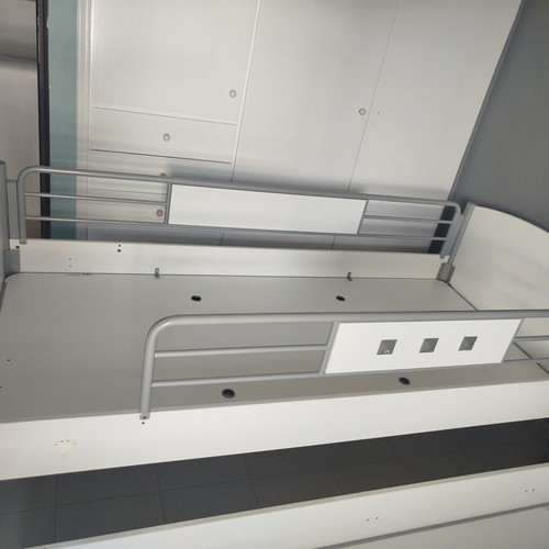 Cilek Matadis Bunk Bed like new, width 90 cm, white gray with storage drawer or third bed