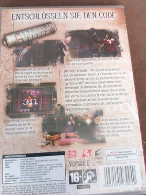 The Da Vinci Code PC game used