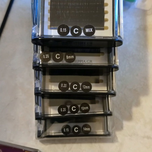 Eyelash equipment set like new with case