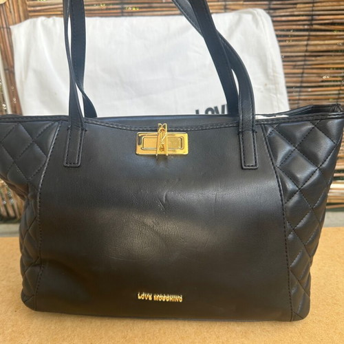 Love Moschino handbag used, black