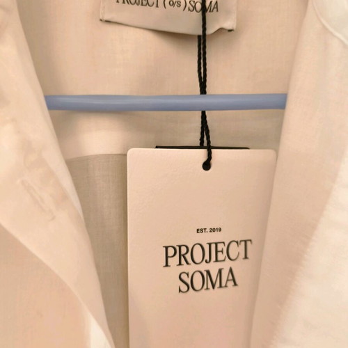 Agrimonia Embroidered Longsleeve Kimono Shirt Project Soma new