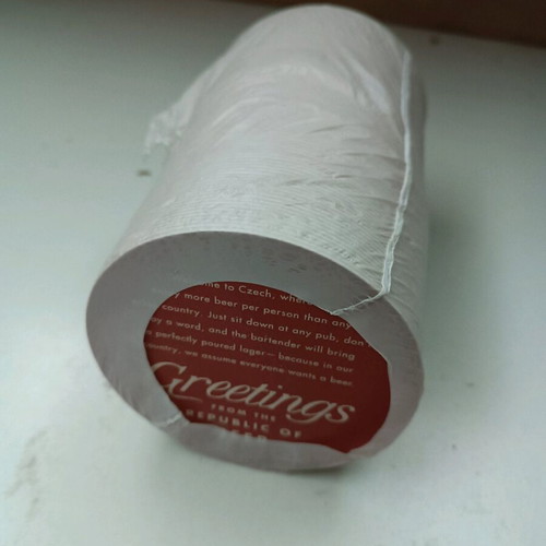 Budvar paper coasters new