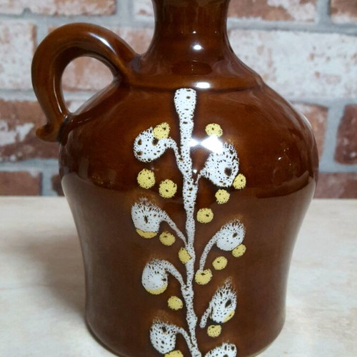 Gmundner Keramik Austria vase like new, hand-painted
