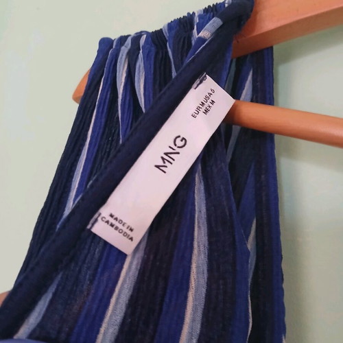 Mango dress blue size M like new