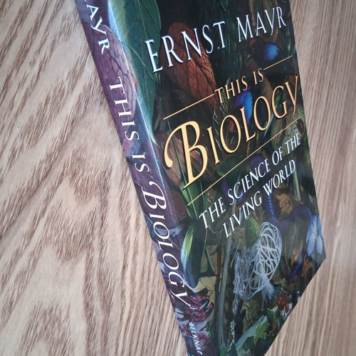 This Is Biology by Ernst Mayr, like new, English