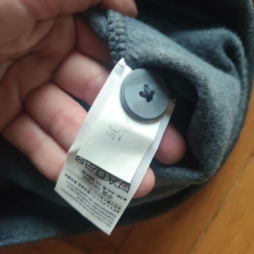 GAP blue/gray men's fleece jacket new size M