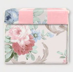 Double fitted sheet set 160x240cm salmon pink, 4 pieces