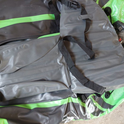 Challenger K1 Inflatable Canoe like new with paddle and pump