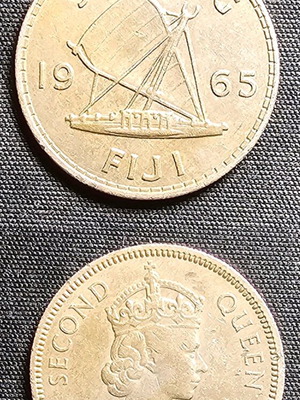 Νόμισμα Fiji 1965 1 shilling μεταχειρισμένο