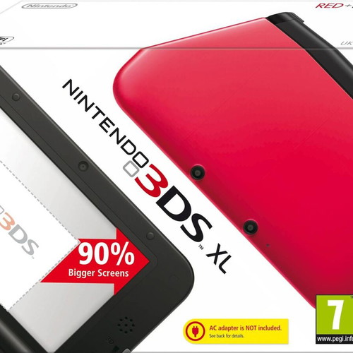 Nintendo 3DS XL Console Red used, boxed