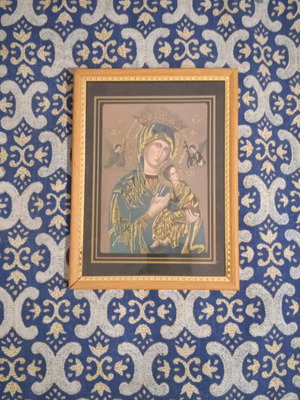Religious icon slightly used
