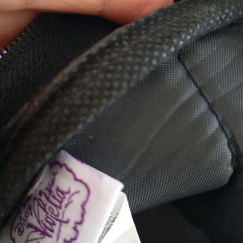 Disney backpack like new, black and turquoise