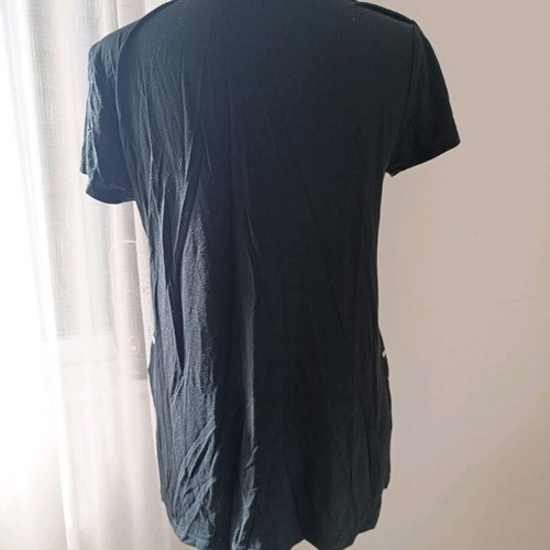 Ralph Lauren striped black and white top like new, size XS/S