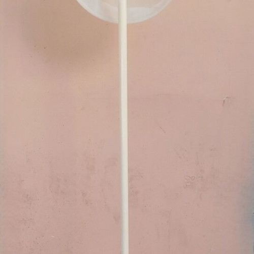 Vintage floor lamp single light like new, metal