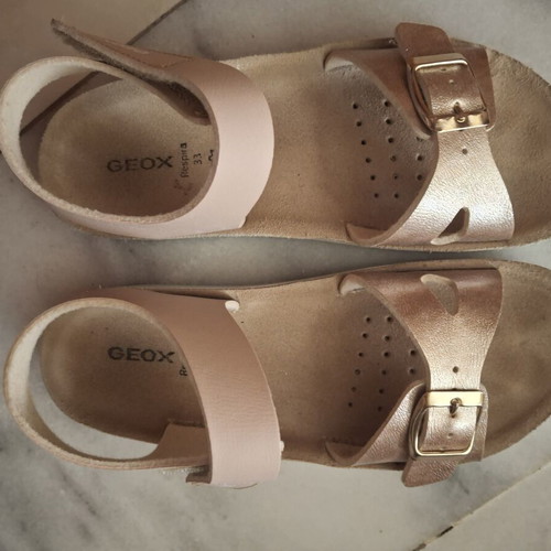 Geox children's sandals like new, size 33