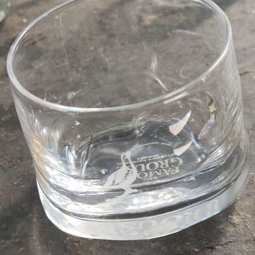 Whisky glasses new, set of 7 Dewars and 2 Famous