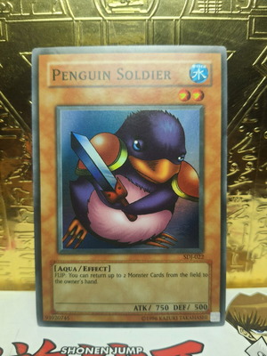 Penguin Soldier Yu-Gi-Oh! card