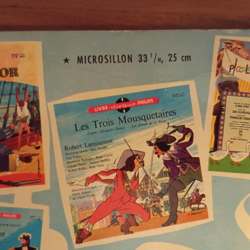 Rondes et Chanson de France vinyl 45rpm used, French children's songs