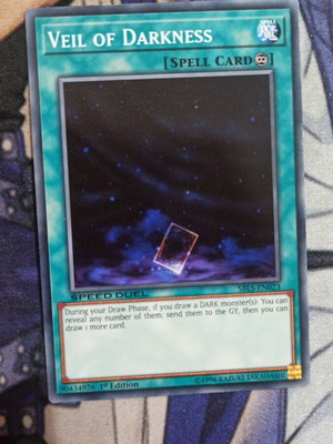 Veil Of Darkness Continuous Spell κάρτα σαν καινούργια για Yu-Gi-Oh!