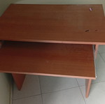 Computer desk used, fixed type