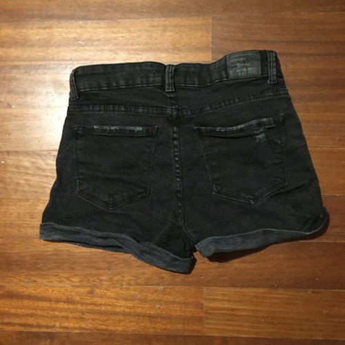 Bershka denim shorts new, high waist, size 36