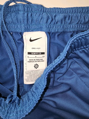 Nike Dri-FIT αθλητικό παντελόνι σαν καινούργιο, νούμερο S, μπλε, παιδικό