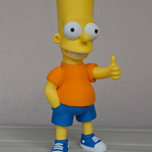 Bart Simpson figure new