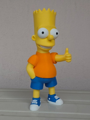 Bart Simpson figure new