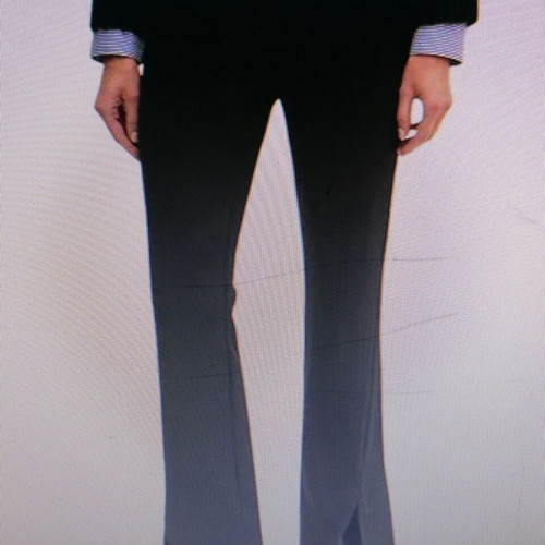 Calvin Klein jeans pants size M new, black with front slit