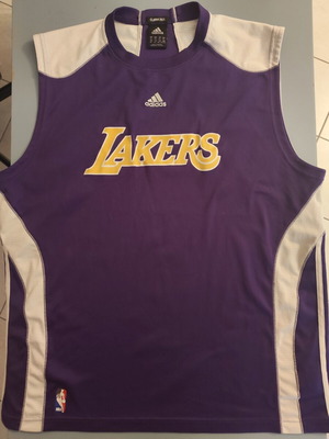 Adidas Los Angeles Lakers sleeveless jersey, vintage
