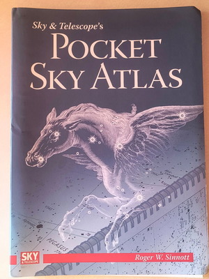 Αστρονομικός χάρτης pocket sky atlas σαν καινούργιο