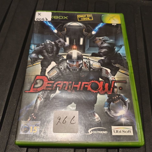 DeathFow Xbox original game used