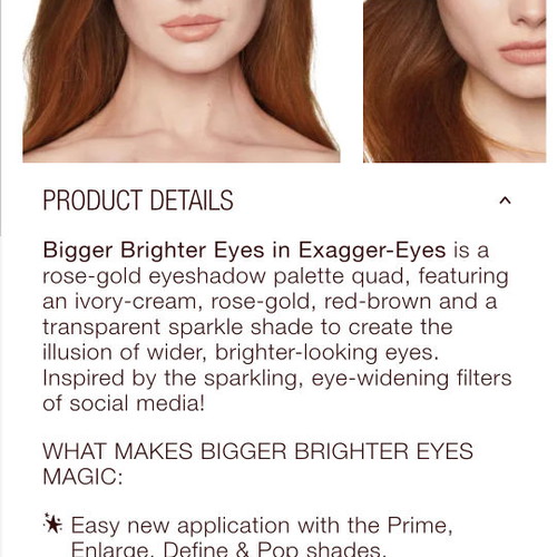 Charlotte Tilbury Exaggereyes Quad Palette