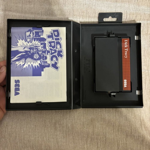 Dick Tracy SEGA Master System complete game