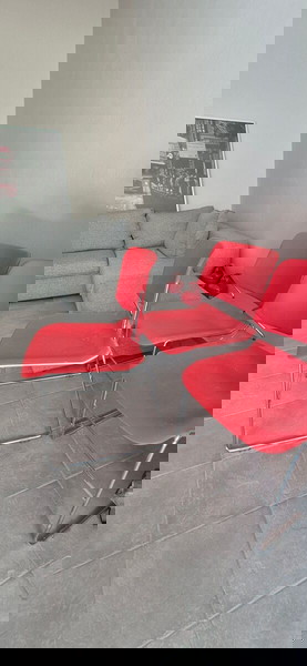 Καρέκλες μέταλο - πλαστικό