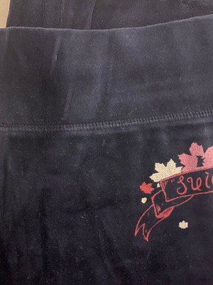 Juicy Couture φόρμα βελουτέ μεταχειρισμένη, μπλε, μέγεθος M