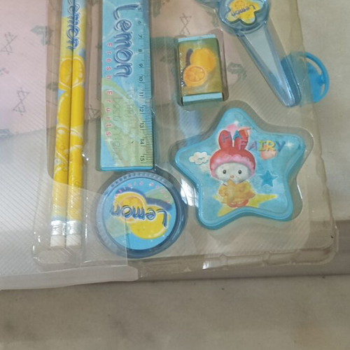 School set Lemon in pouch new